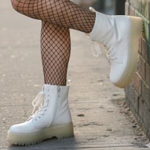 Jelly Combat Boots